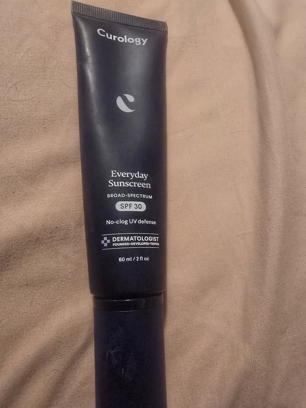 Curology Everyday Sunscreen SPF 30 - Black Tube